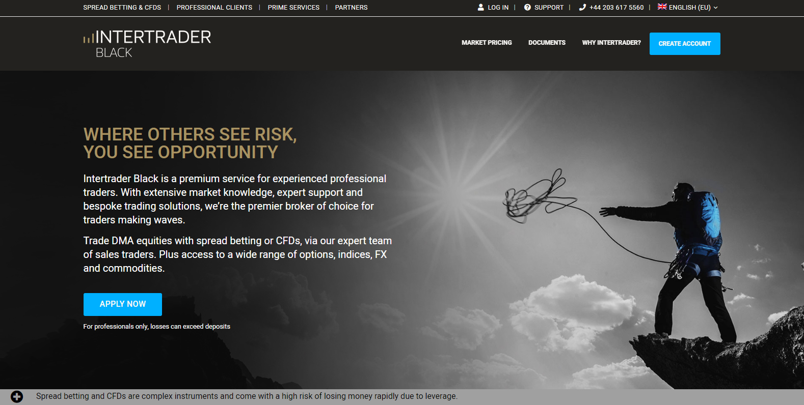 Intertrader Black offering